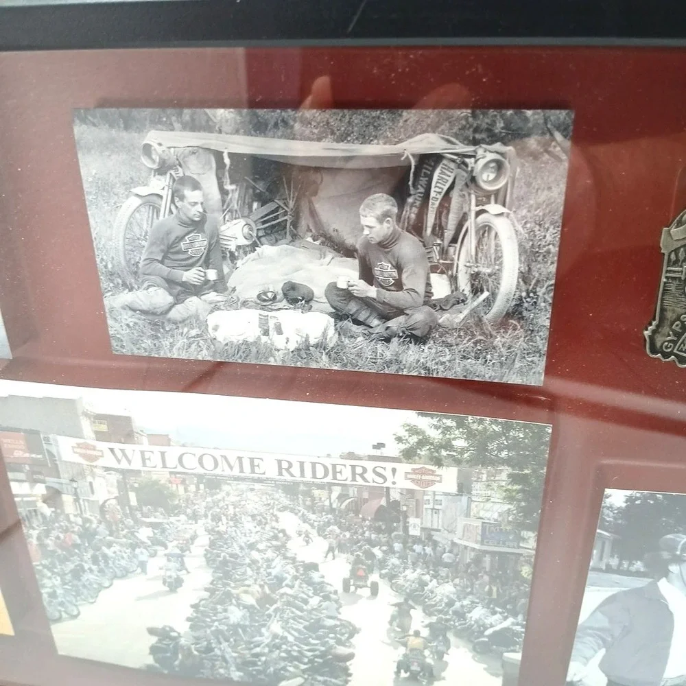 HARLEY DAVIDSON VINTAGE WALL PLAQUE Chandler AZ‎ Dealership AMA HISTORY Limited